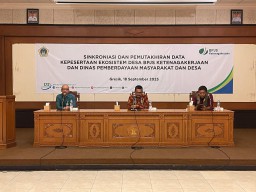 BPJS Ketenagakerjaan Gresik dan DPMD Gelar Sinkronisasi Data Bersama 300 Sekdes