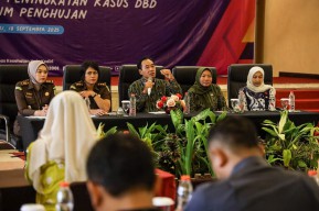 Antisipasi Peningkatan DBD di Musim Hujan, Pemkot Kediri Gelar Rakor Lintas Sektor