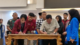 Ketua DPRD Ponorogo Bakal Kawal 7 Tuntutan Mahasiswa untuk Pemerintah Pusat