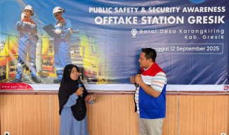 PGN Ajak Warga Gresik Jaga Infrastruktur Gas, Energi Aman!