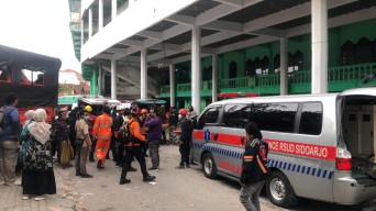 Tim Khusus Mulai Diterjunkan Evakuasi Korban Ponpes Al Khoziny Sidoarjo Ambruk