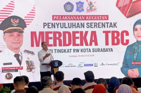 Surabaya Pecahkan Rekor MURI Penyuluhan TBC Terbanyak se-Indonesia