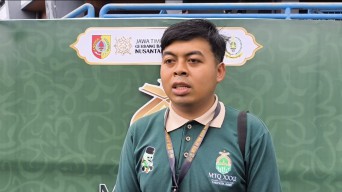 Peserta Kaligrafi MTQ XXXI Asal Jember Usung Tema Kerajaan Bermakna Rejeki