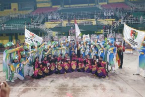 Bawa Pulang 5 Medali Emas, Jember Marching Band Raih Juara Umum di Malaysia