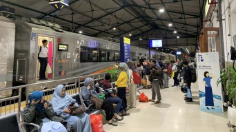Stasiun Kediri Layani 9.347 Penumpang Selama Libur Panjang Maulid Nabi