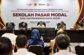 Tingkatkan Literasi Keuangan ASN Kota Kediri, TPAKD dan OJK Gelar Sekolah Pasar Modal