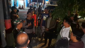Pastikan Kondusif, Polres Kediri Kota Gelar Patroli Skala Besar
