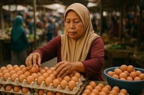 Harga Daging Ayam dan Telur Naik, DKPP Kabupaten Kediri Pastikan Stok Aman