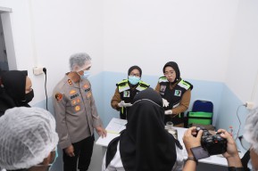 RS Bhayangkara Kediri Uji Kelayakan dan Keamanan Dapur SPPG di Tamanan