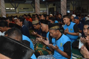 Dari Balik Jeruji Besi, Warga Binaan Lapas Lamongan Gelar Doa Untuk Kedamaian