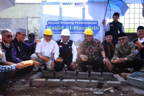 YDSF Bangun Masjid Nyaman di Rest Area Tol Surabaya-Gempol