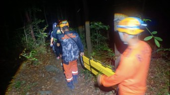 Tiga Remaja Tersesat di Bukit Klotok Kediri Berhasil Ditemukan Selamat