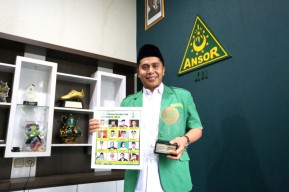 Ketua Ansor Jatim Musaffa Safril Dinobatkan sebagai Tokoh Muda Nahdliyin Inspiratif 2025