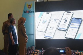 Wujudkan Layanan Cepat dan Modern, Mbak Vinanda Launching “Flow Tirta Dhaha Mobile”