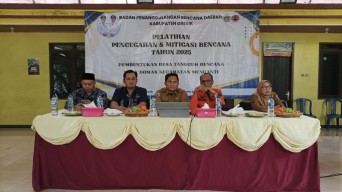 Pemkab Gresik Siapkan Domas Jadi Desa Tangguh Bencana