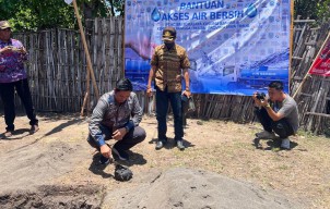 Kabar Baik! BRI Bangun Sumur Bor Gratis di Probolinggo