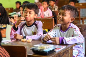 DKPP Kediri Gencarkan Edukasi Gizi Seimbang Lewat Program B2SA Goes to School