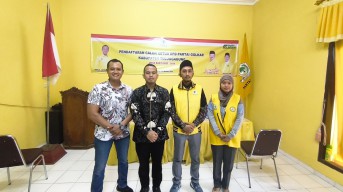 Dua Kader Daftarkan Diri Sebagai Calon Ketua DPD Partai Golkar Tulungagung