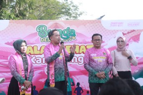 Jalan Sehat Kampoeng 2025, Gus Fawait Ajak Warga Dukung Program Pemkab Jember