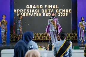 Pemilihan Duta Genre Kediri 2025, Mbak Cicha Dorong Finalis Aktif di Masyarakat