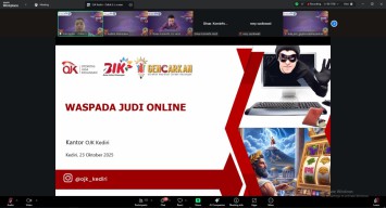 Pemkot Kediri Warning Warga soal Judi Online, Ancam Keluarga dan Data