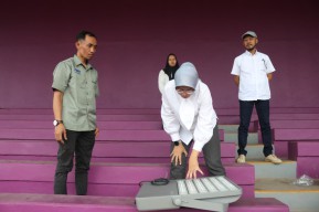 Vendor Lampu Brawijaya Percepat Target Sebelum Laga Persik Kediri Vs Persebaya
