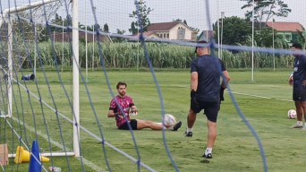 Kiper Andalan Persik Kediri, Leonardo Navacchio Mulai Kembali Berlatih