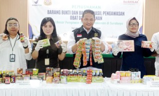 BPOM Surabaya Musnahkan Rp 10,3 M Obat Ilegal