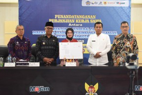 Dorong Optimalisasi Pajak Daerah dan Pusat, Mbak Vinanda Tanda Tangani PKS OP4D