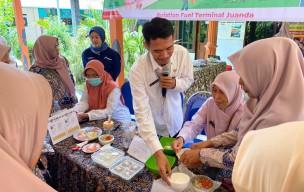 Pertamina Juanda "Terjun Langsung" Perangi Stunting di Sidoarjo
