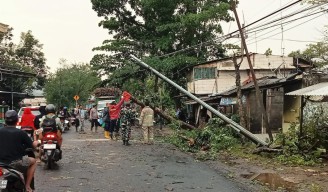 Selama Dua Hari Diterjang Puting Beliung, 31 Rumah Warga Lamongan Rusak
