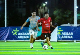 PWI Gresik FC Ikut Mini Soccer Fun Game di Akbar Arena