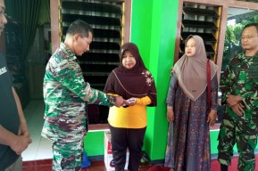 Senapati 96 Bantu Keluarga Almarhum Peltu Dwi Heri Mojokerto