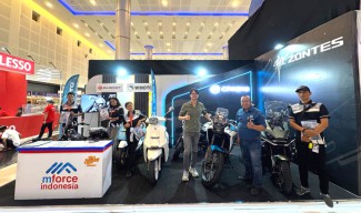 The Biker Shop Ramaikan PRJ Surabaya, Motor Eropa Harga Miring!