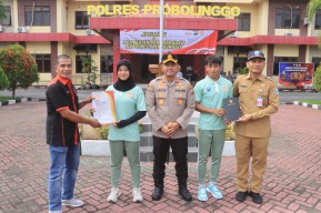 Cerita Atlet Arung Jeram Gagalkan Begal, Terima Award dari Polres Probolinggo