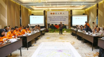 Malang Siaga Bencana, Pemprov Jatim Gelar Gladi Ruang Penanganan Darurat