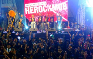 Ratusan Musisi Rock Surabaya Meriahkan Herockmob 2025