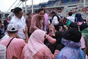 14.000 ASN Olahraga Sore di JSG, Bupati Gus Fawait: Jadikan Pusat Pertumbuhan Ekonomi