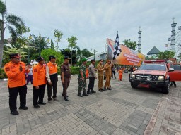 Hadapi Ancaman Bencana, Pemkab Lamongan Siagakan Ratusan Personil
