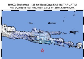 BMKG Tegaskan Gempa Dini Hari Tadi Tak Terkait Aktivitas Gunung Semeru