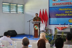 Mas Dhito Ingatkan Pentingnya Regenerasi di Acara Musda Dekopinda Kabupaten Kediri