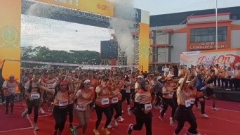 Ribuan Peserta Meriahkan Playon Gayeng di Tulungagung