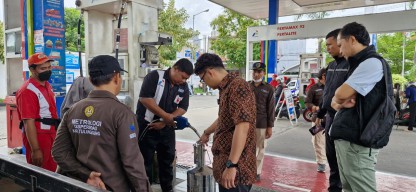Polisi Cek Kualitas BBM di Tiga SPBU Tulungagung, Ini Hasilnya