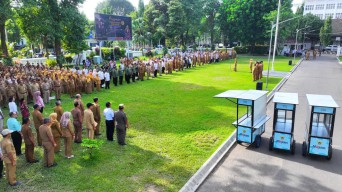 24 PKL Jalan Joyoboyo dan Patiunus Dipindahkan ke Pasar Banjaran Kediri