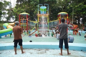 Wisata Ubalan Kediri Langsung Diserbu Pengunjung di Hari Pertama Buka
