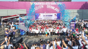 Mbak Vinanda Ajak ASN dan Guru di Kota Kediri Guyub Rukun dan Hidup Sehat