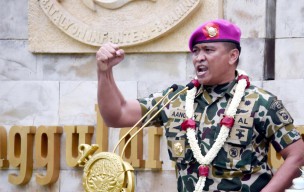 Kolonel Marinir Aang Andy Warta Resmi Nahkodai Brigif 2 Marinir Sidoarjo