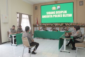 Kasus Salah Tangkap, 4 Anggota Satreskrim Polres Blitar Jalani Sidang Disiplin