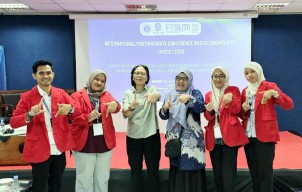 Mahasiswa Magister Teknik Sipil Untag Surabaya Unjuk Gigi di IPCCE 2025 ITB