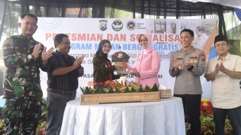 Mbak Vinanda Resmikan SPPG Semampir 1, Perkuat Pemenuhan Gizi Anak dan 3B Kediri